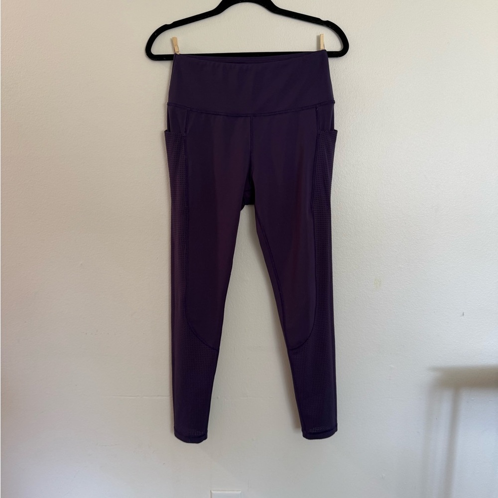 Elegant Deep Purple Women's Leggings